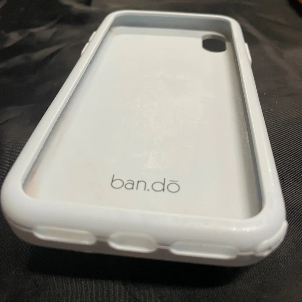 BAN.DŌ Croissant 3D phone Cover/case light blue, FUN novelty